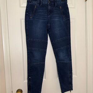 a.n.a Dark Blue Ankle Jeggings